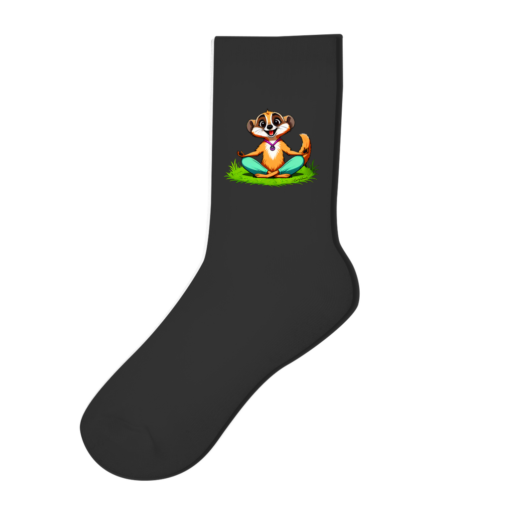 Yoga Meerkat - Socken