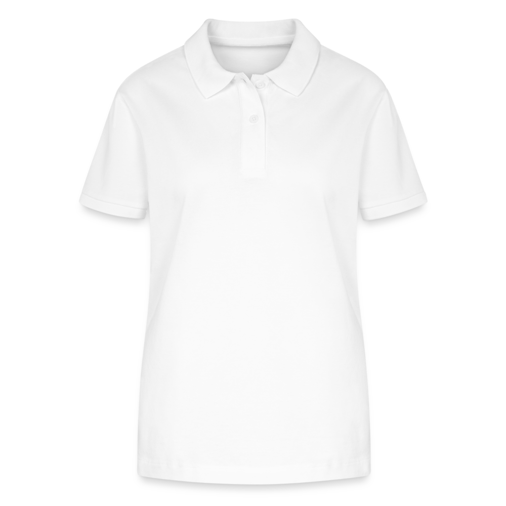 Golfing Turtle - Organic Damen Poloshirt - Weiß