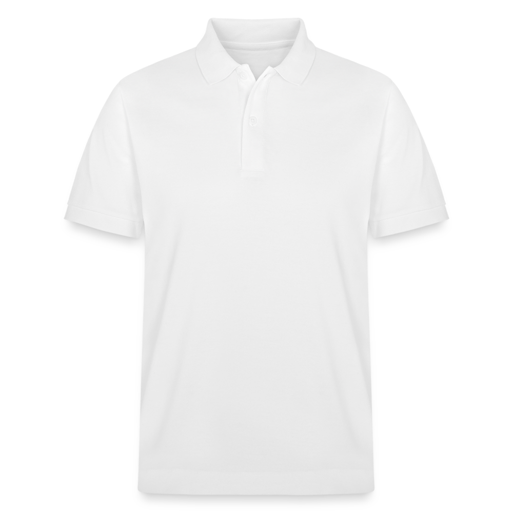 Golfing Turtle - Organic Unisex Poloshirt - Weiß