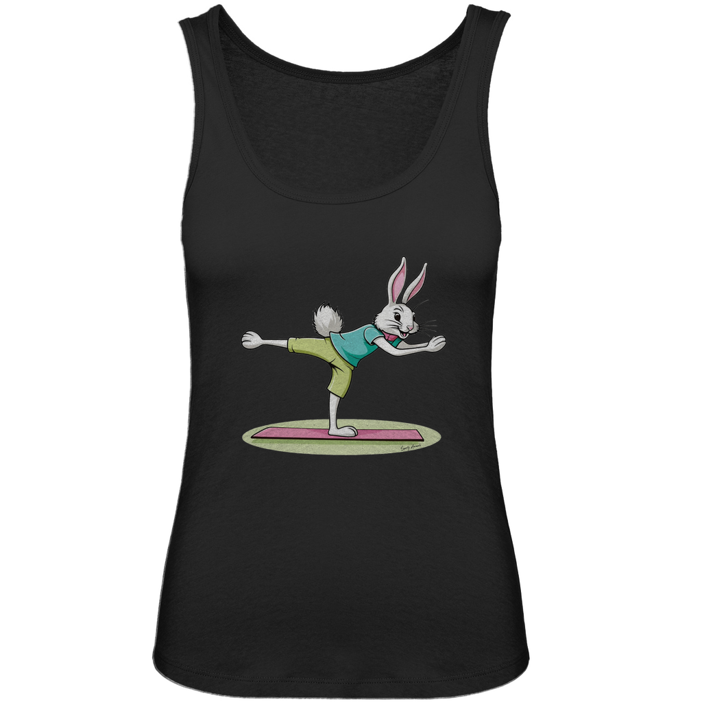Pilates Bunny - Damen Premium Organic Tank Top