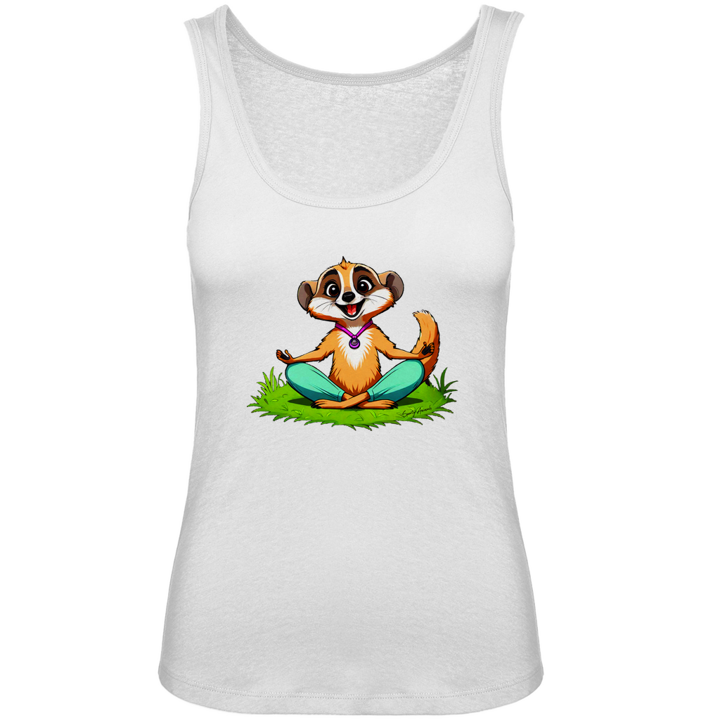 Yoga Meerkat - Damen Premium Organic Tank Top
