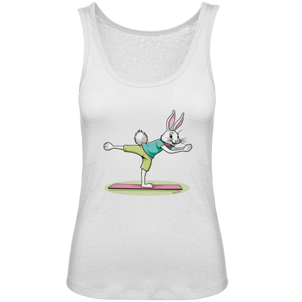 Pilates Bunny - Damen Premium Organic Tank Top