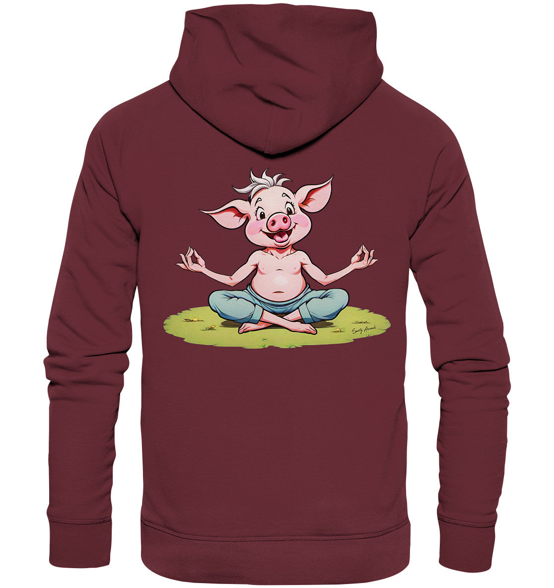 Yoga Pork Unisex - Organic Hoodie