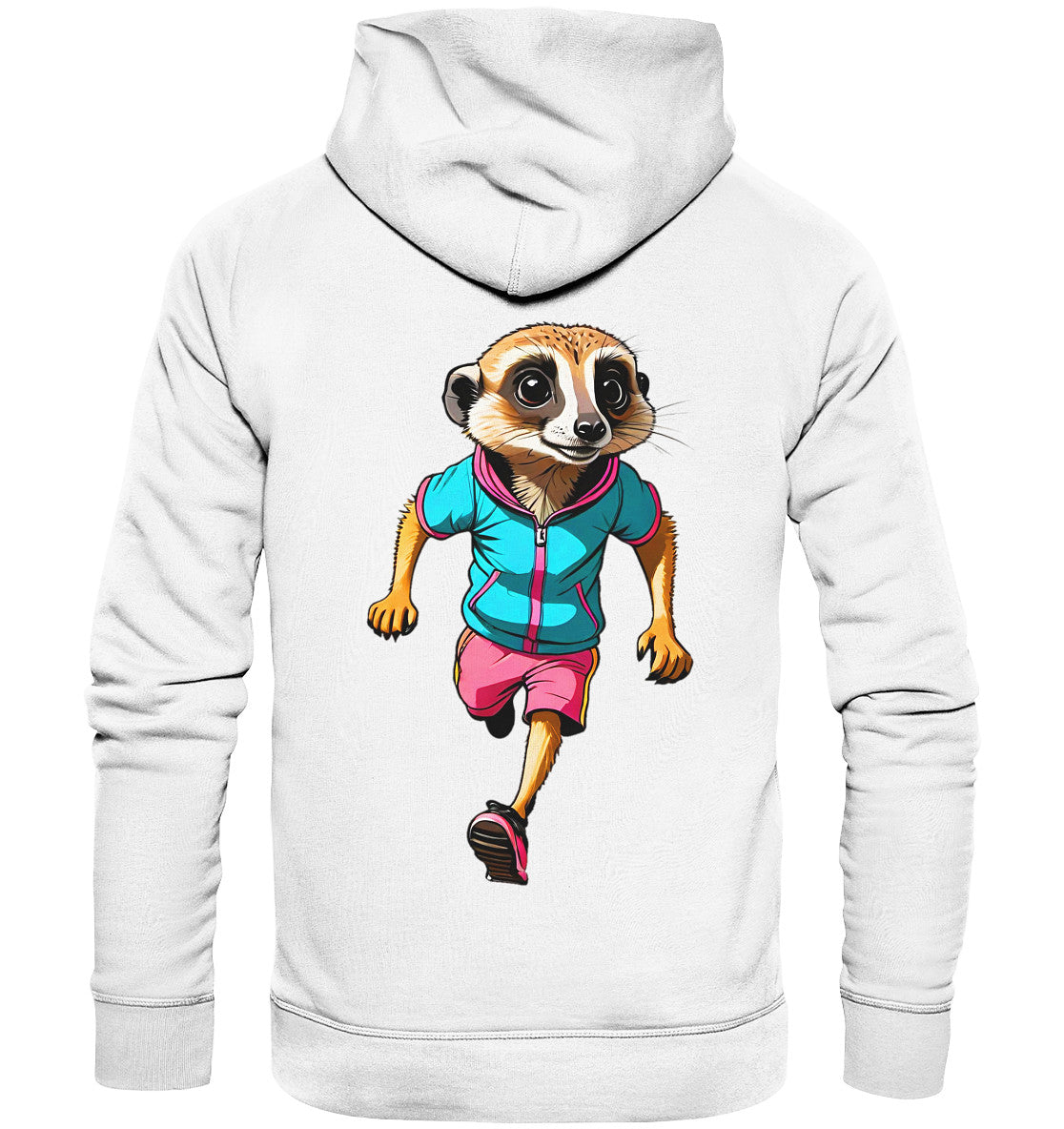 Jogging Meerkat - Organic Basic Hoodie