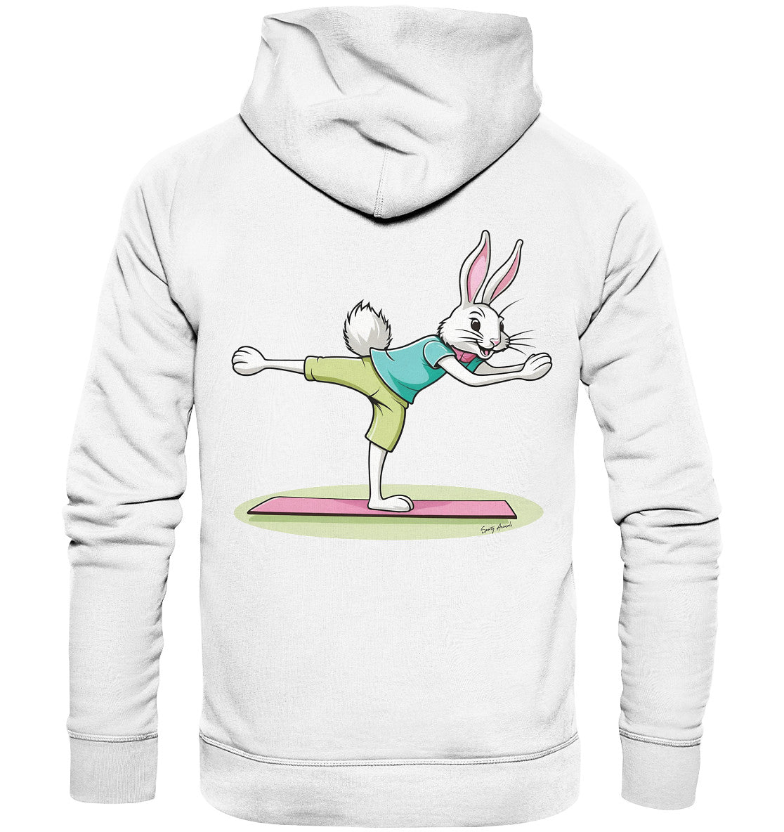 Pilates Bunny - Organic Premium Hoodie