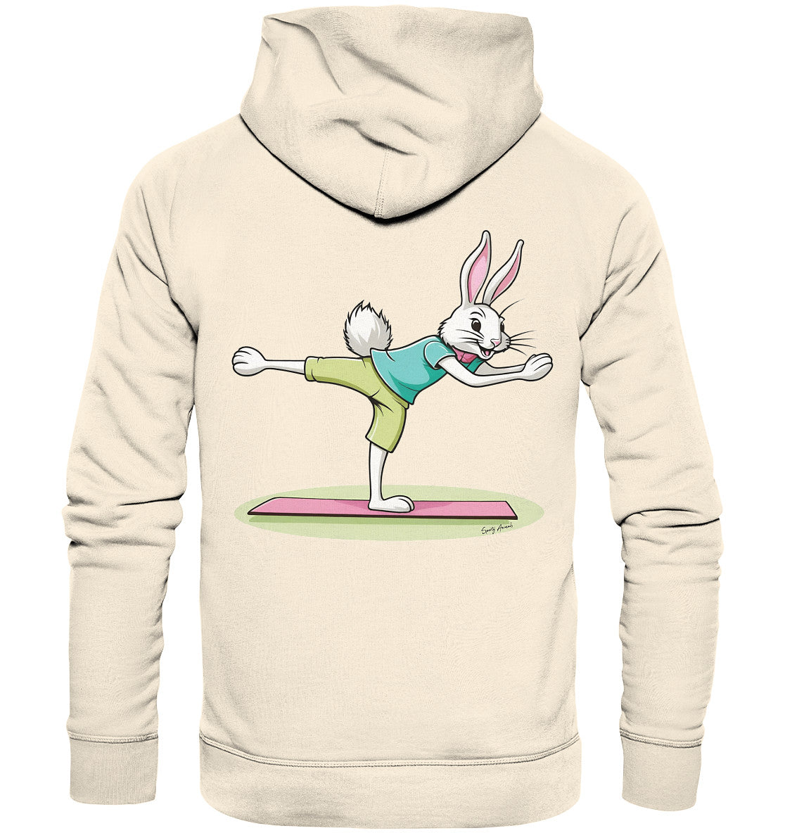 Pilates Bunny - Organic Premium Hoodie