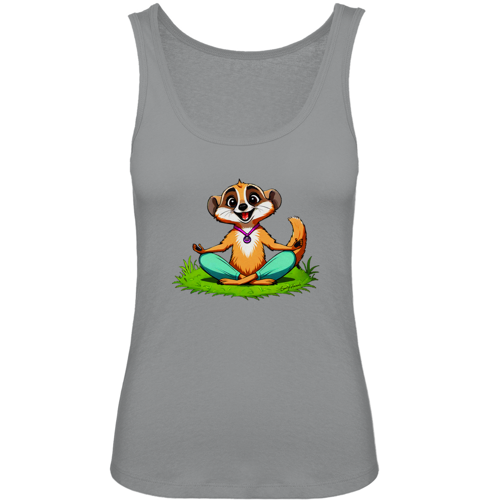 Yoga Meerkat - Damen Premium Organic Tank Top