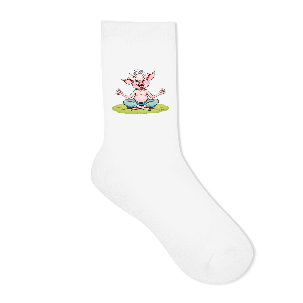 Yoga Pork - Socken