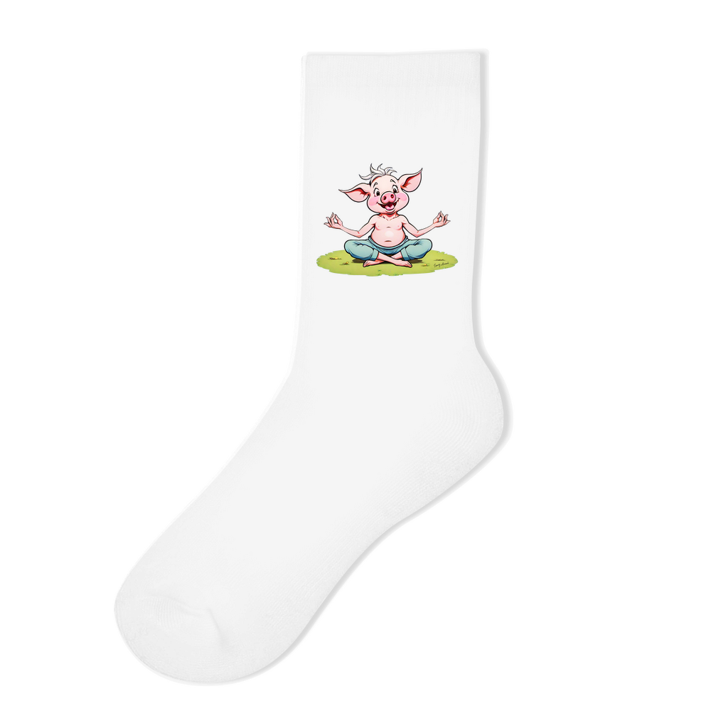 Yoga Pork - Socken