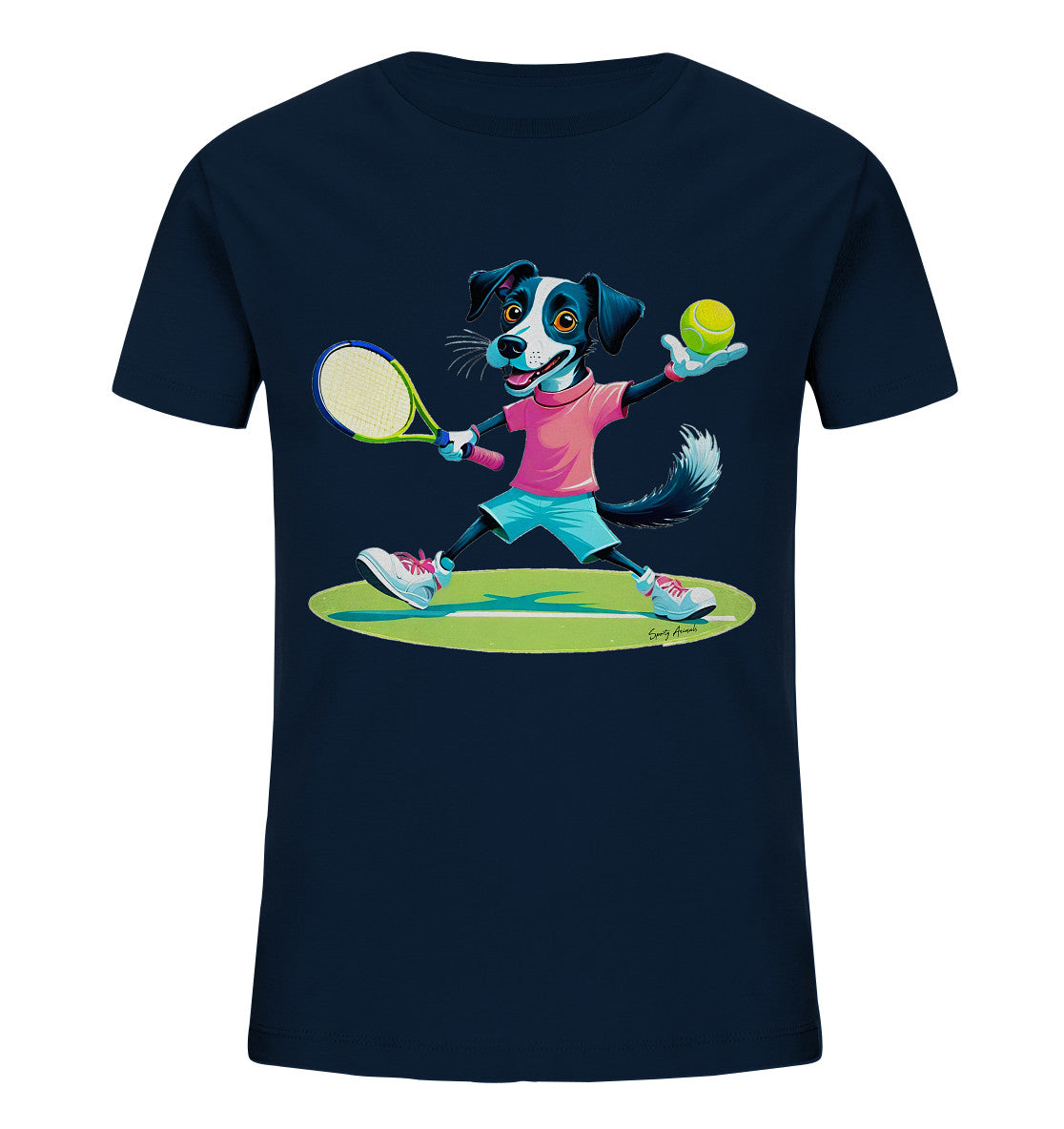 Tennis Dog - Kids Organic Shirt