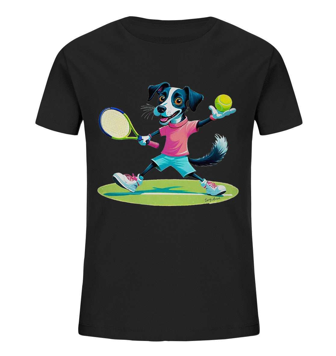 Tennis Dog - Kids Organic Shirt