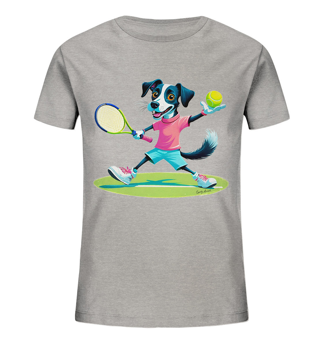 Tennis Dog - Kids Organic Shirt