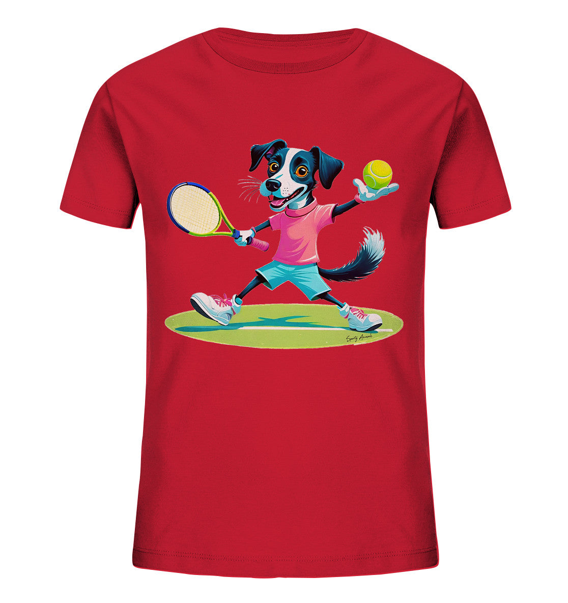Tennis Dog - Kids Organic Shirt