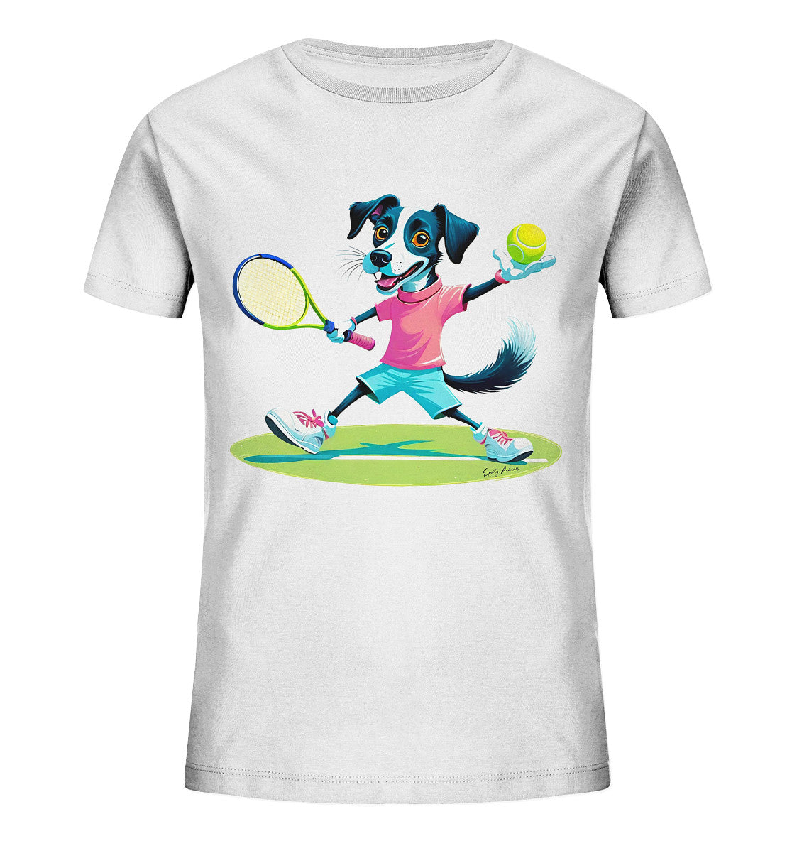 Tennis Dog - Kids Organic Shirt