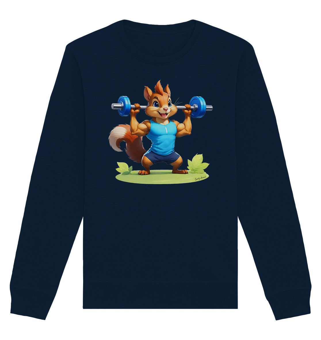 Fitness Squirrel - Organic Basic Unisex Sweatshirt