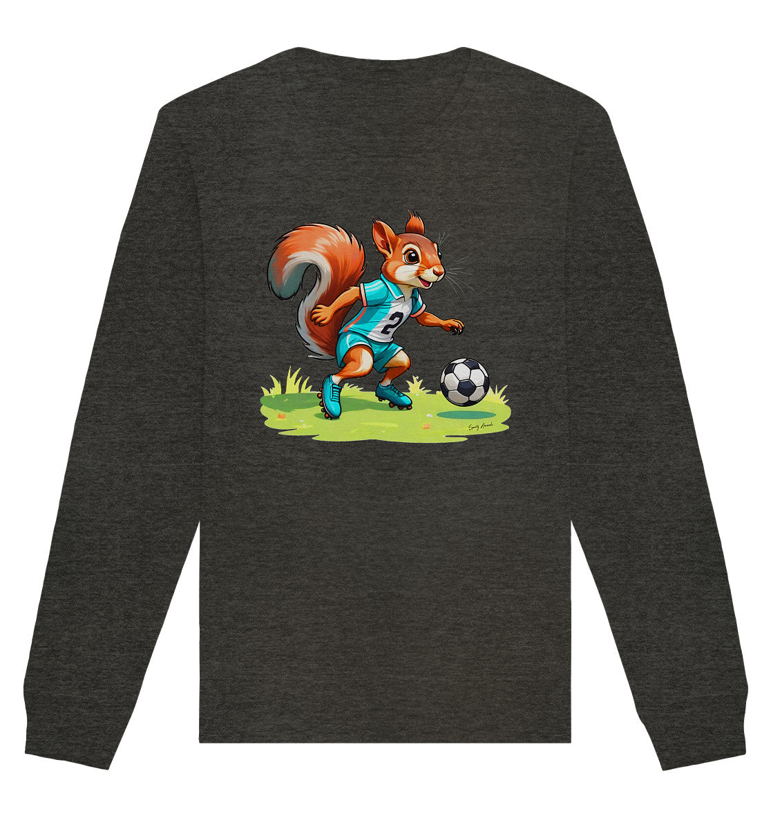 Soccer Squirrel - Organic Basic Unisex Sweatshirt
