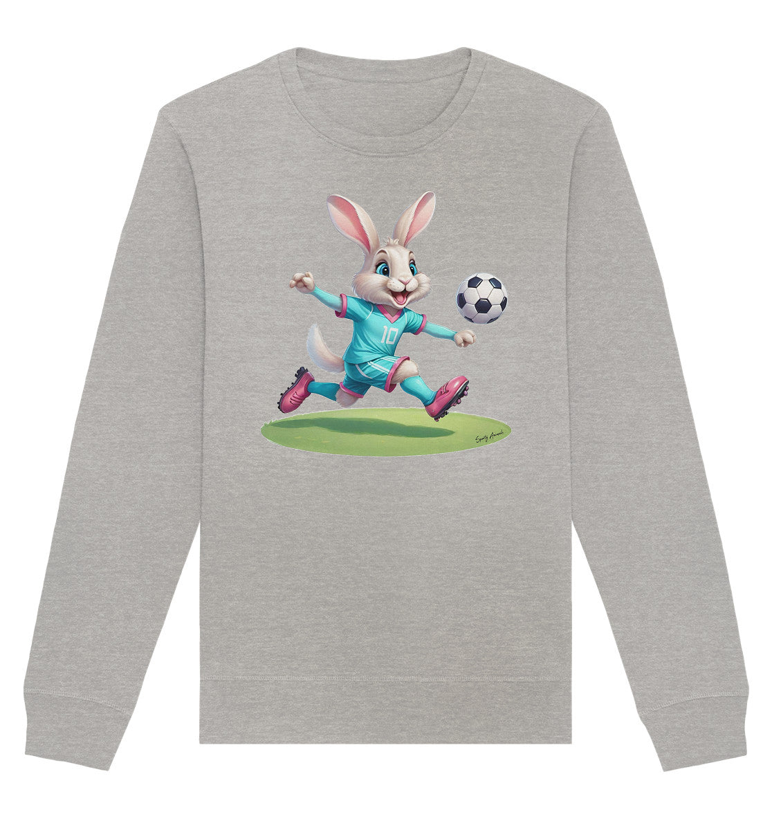 Soccer Bunny - Organic Basic Unisex Sweatshirt