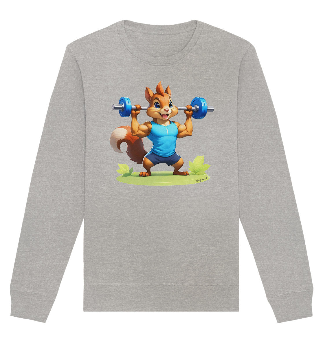 Fitness Squirrel - Organic Basic Unisex Sweatshirt