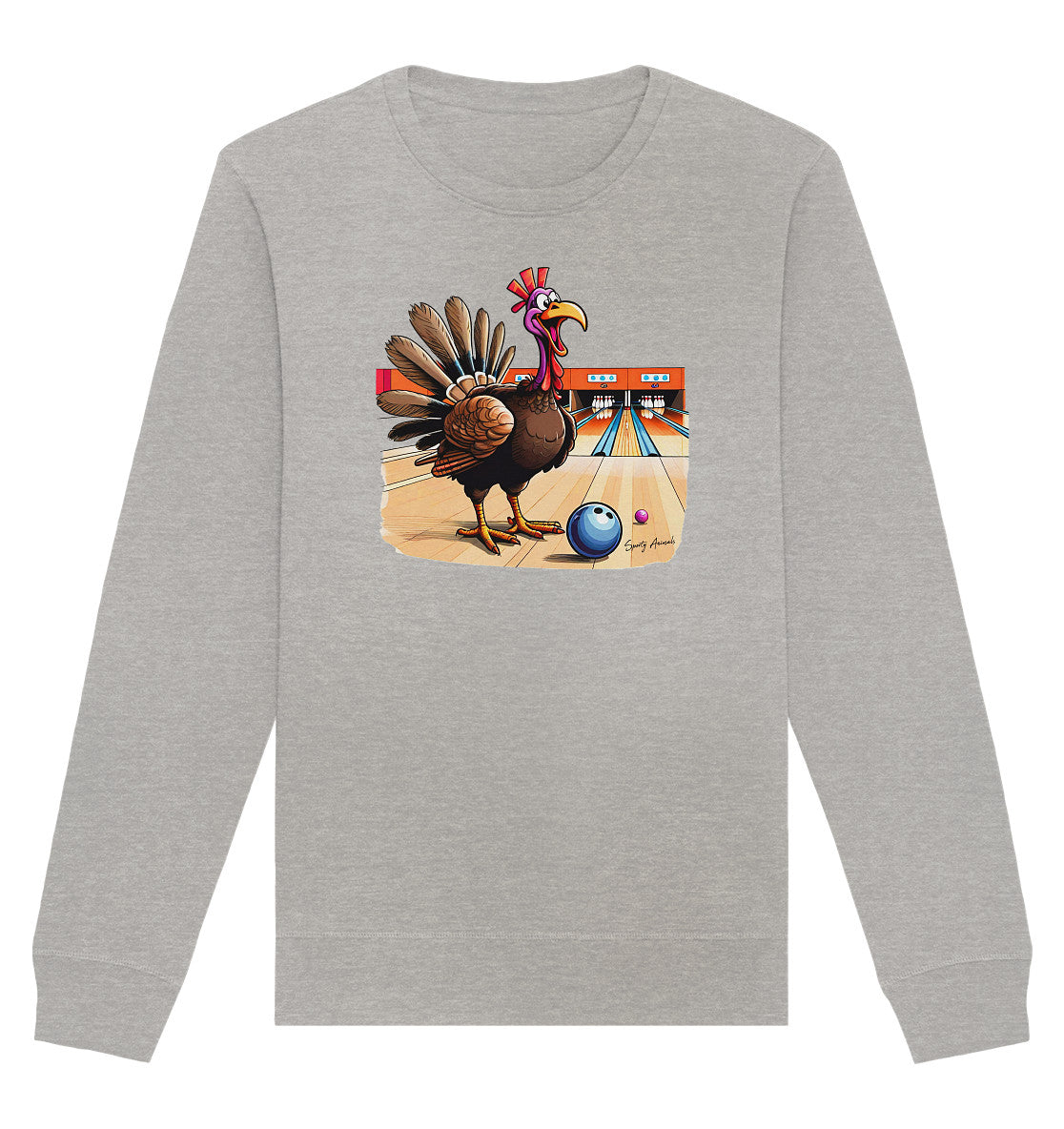 Bowling Turkey - Organic Basic Unisex Sweatshirt