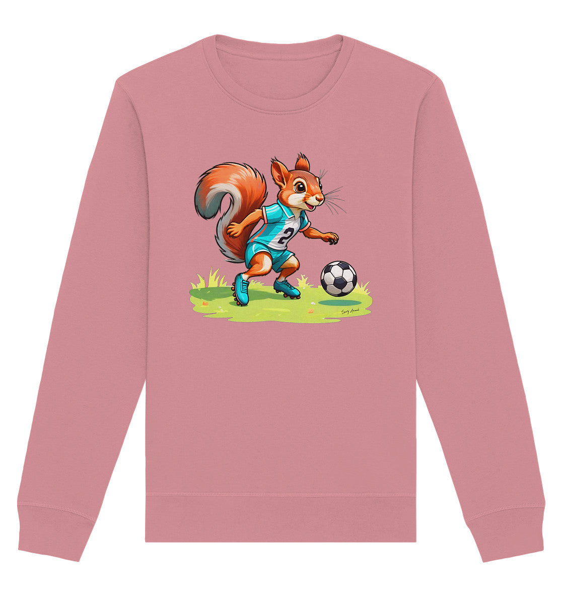 Soccer Squirrel - Organic Basic Unisex Sweatshirt