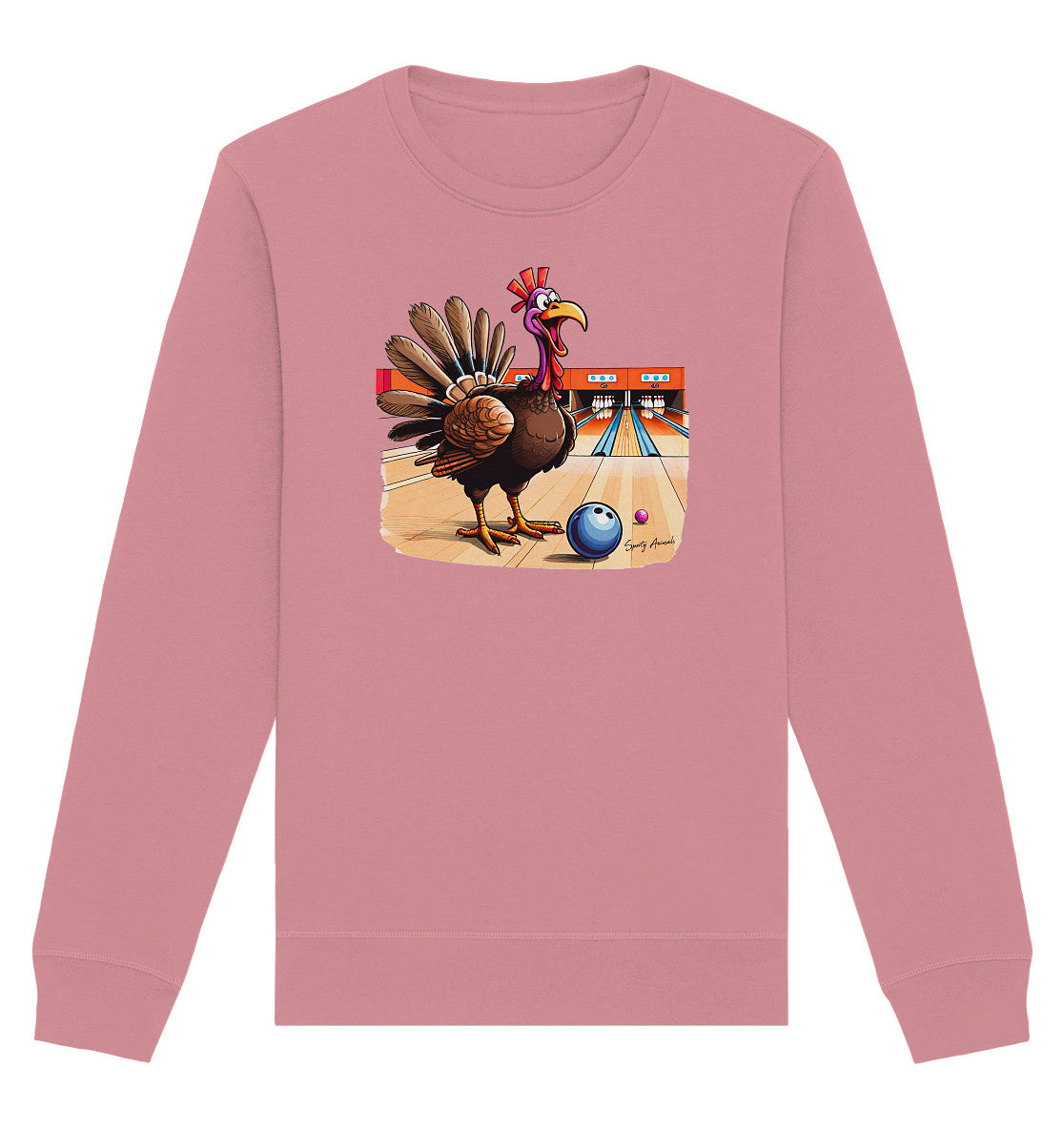 Bowling Turkey - Organic Basic Unisex Sweatshirt