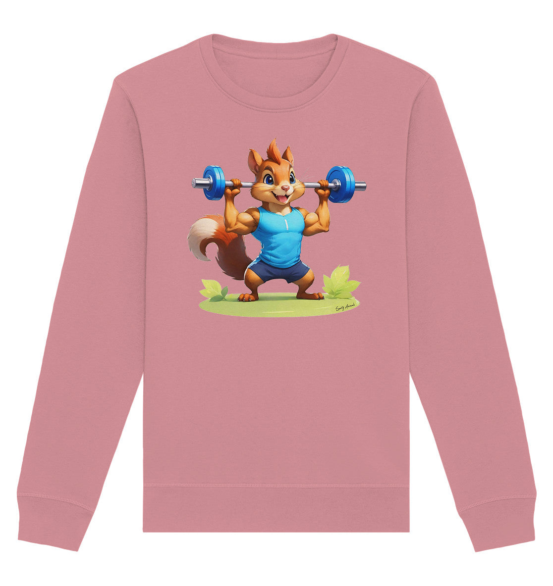 Fitness Squirrel - Organic Basic Unisex Sweatshirt