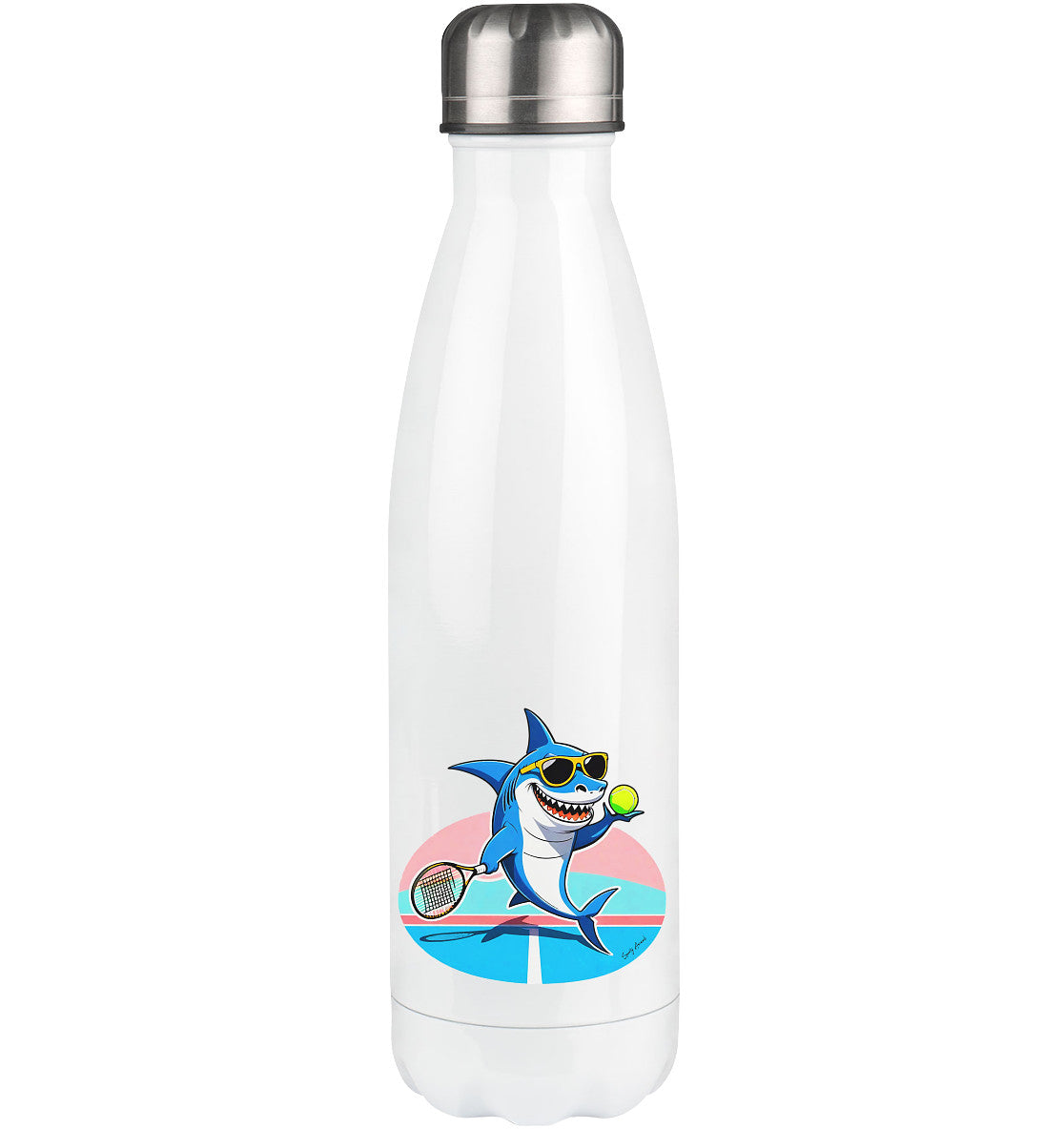 Tennis Shark - Thermoflasche 500ml