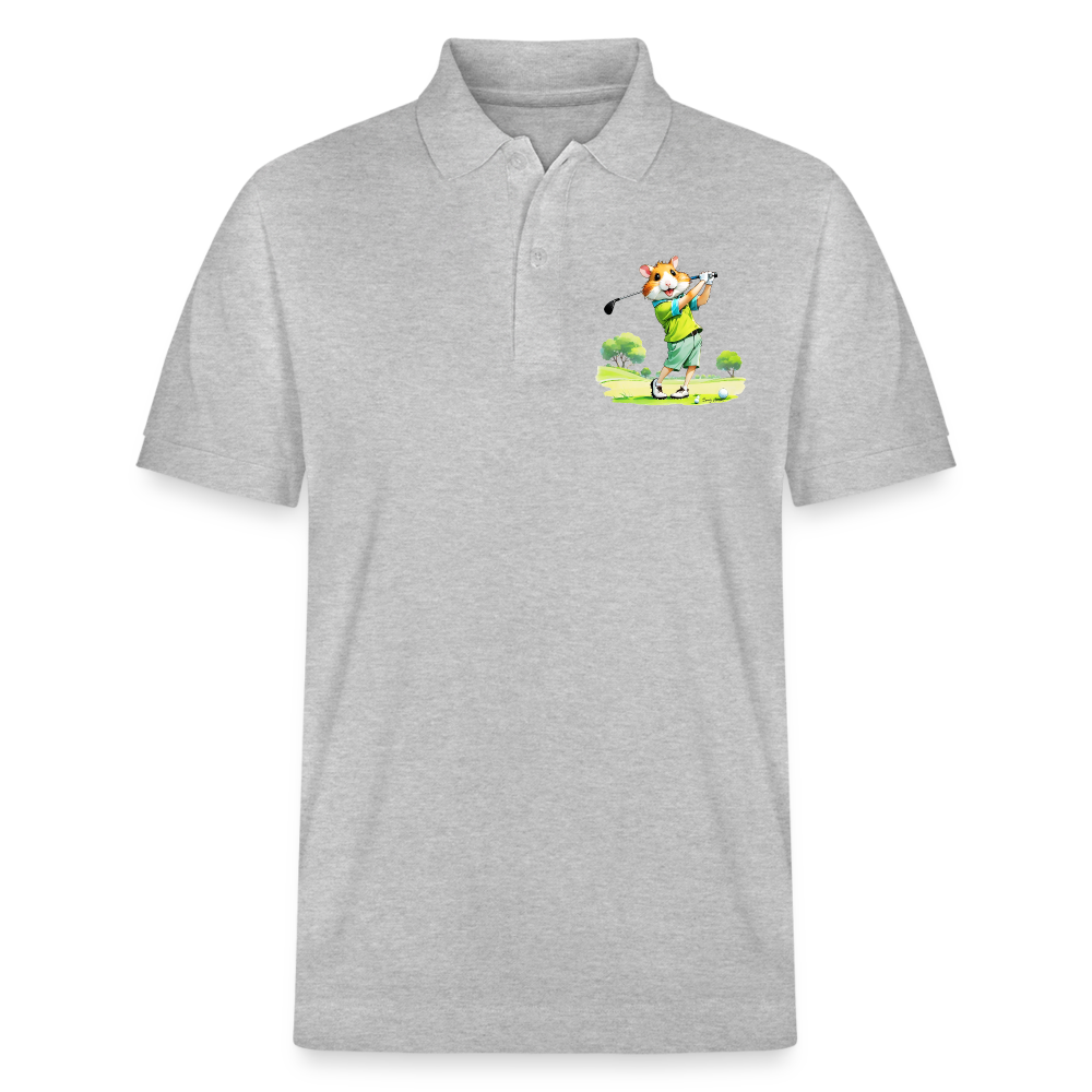 Organic Unisex Polo Shirt - Grau meliert