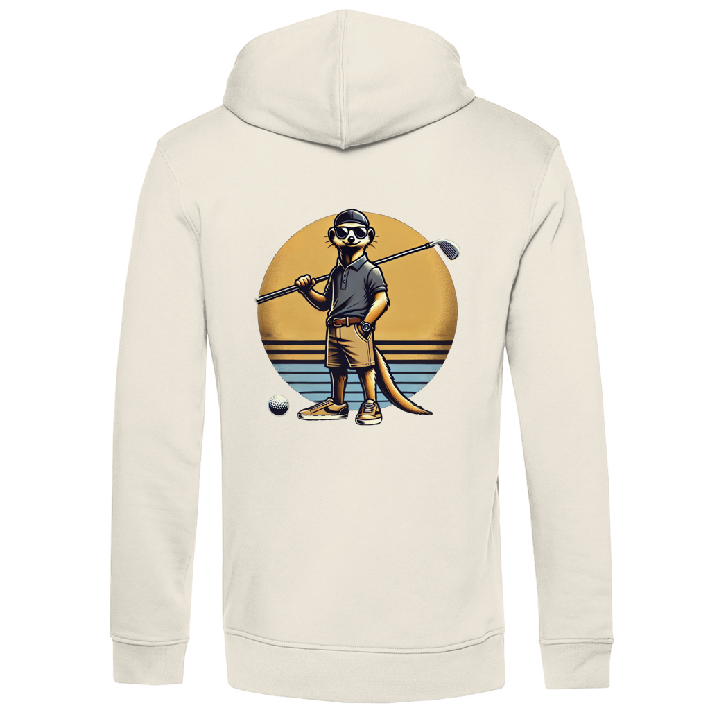 Golfing Meerkat - Herren Premium Bio Hoodie