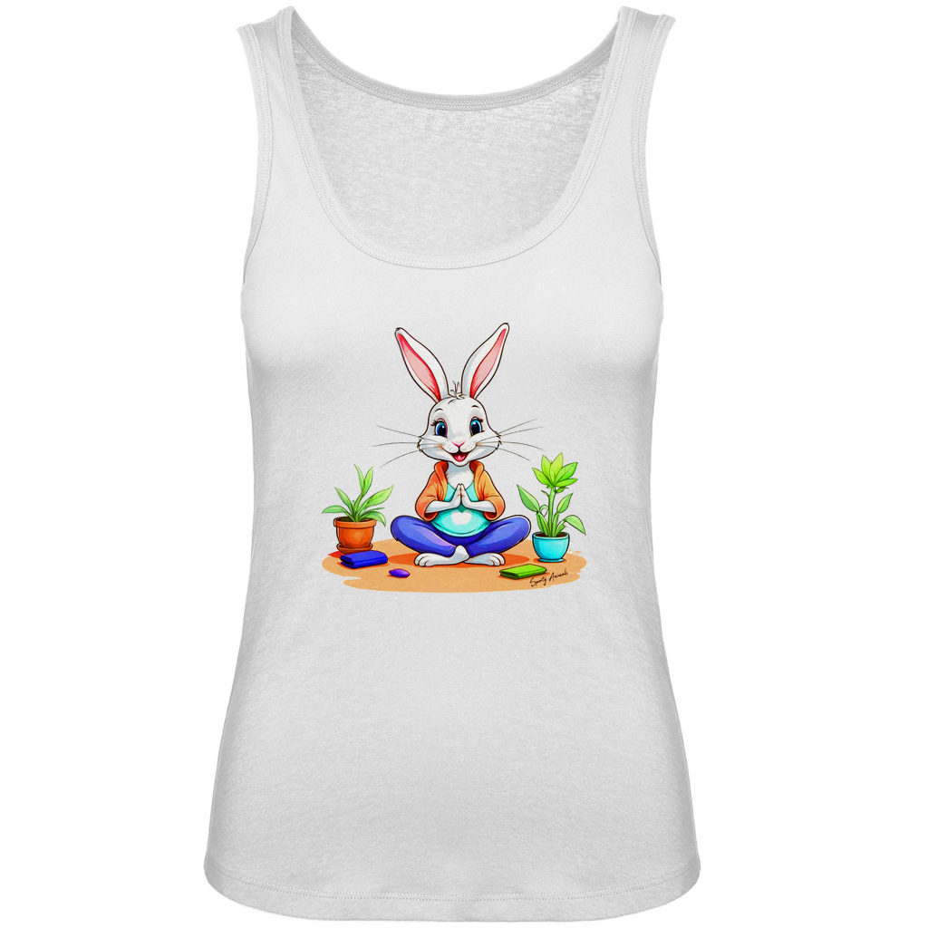Yoga Bunny - Damen Premium Organic Tank Top