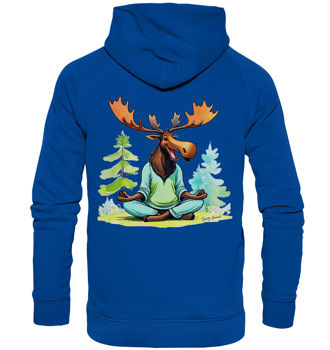 Yoga Elk - Basic Unisex Hoodie