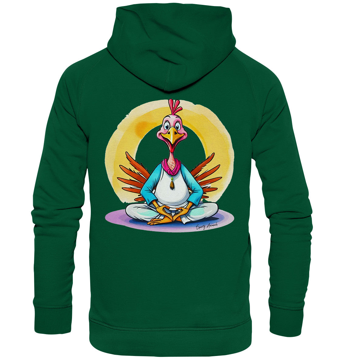 Yoga Turkey - Basic Unisex Hoodie