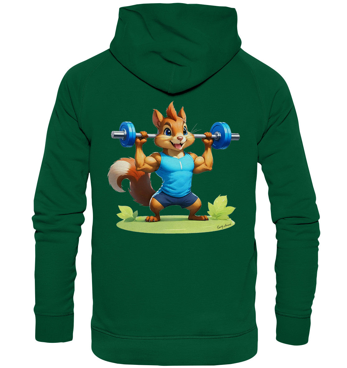 Fitness Squirrel - Basic Unisex Hoodie