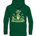 Yoga Crocodile - Basic Unisex Hoodie