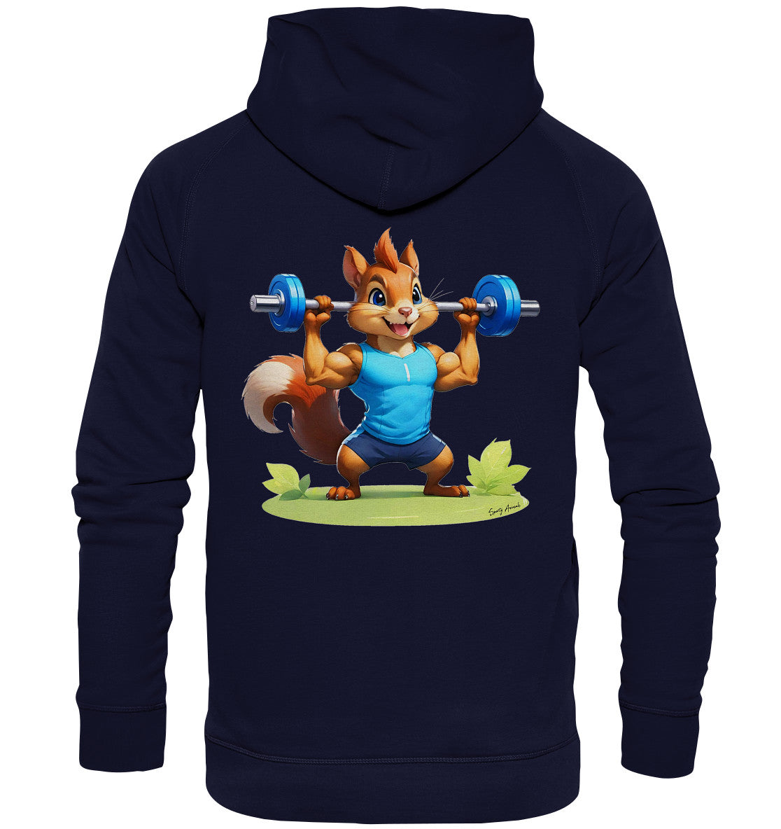 Fitness Squirrel - Basic Unisex Hoodie