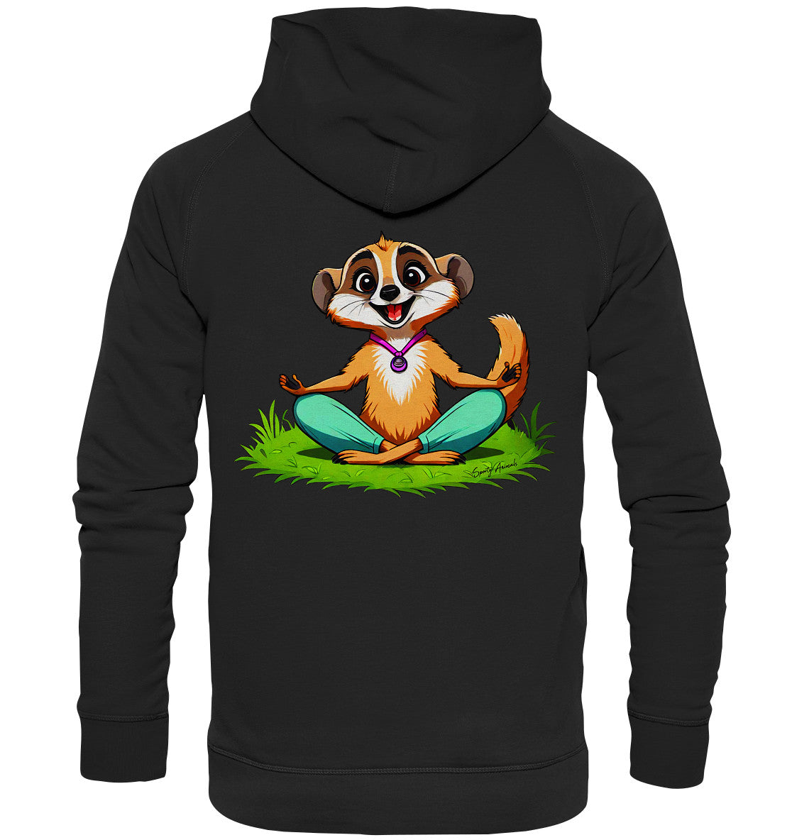 Yoga Meerkat - Basic Unisex Hoodie