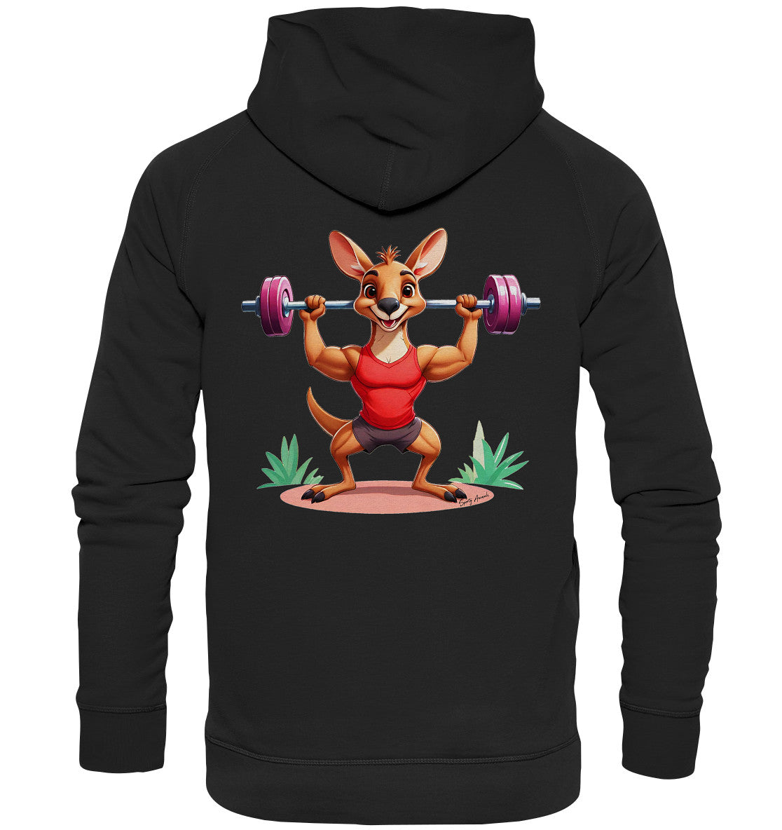 Fitness Kangaroo - Basic Unisex Hoodie