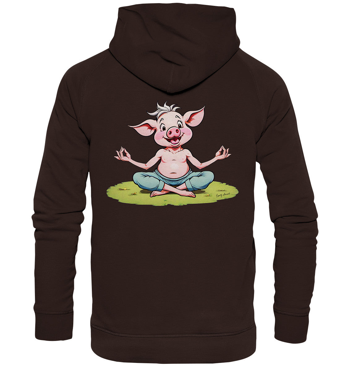 Yoga Pork - Basic Unisex Hoodie