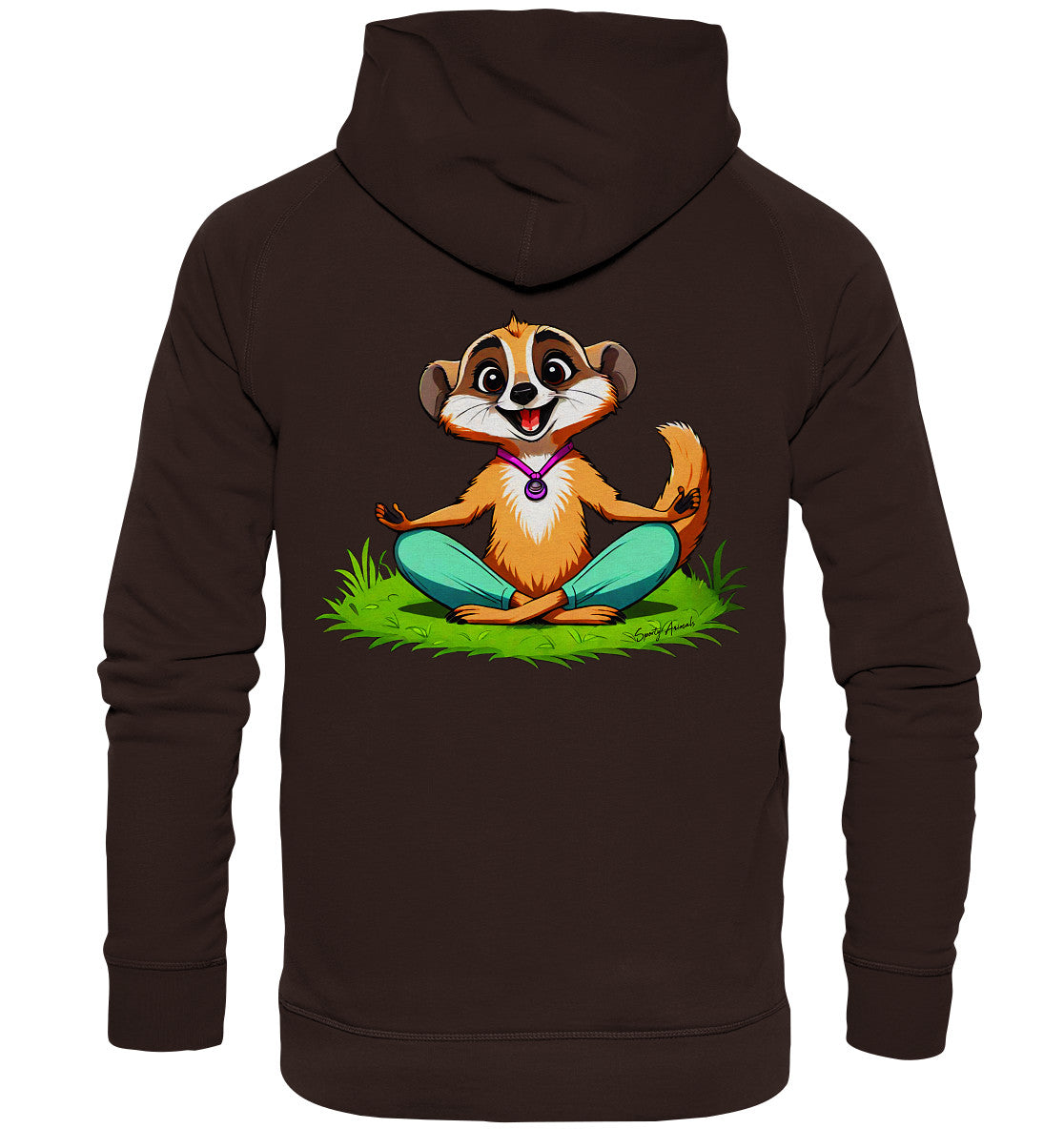 Yoga Meerkat - Basic Unisex Hoodie