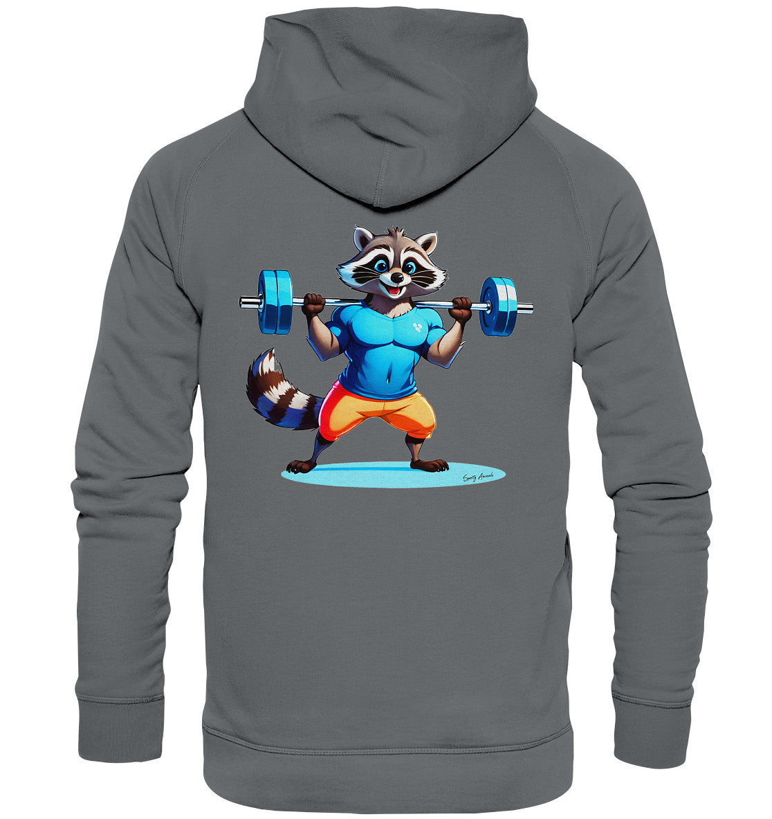 Fitness Raccoon - Basic Unisex Hoodie