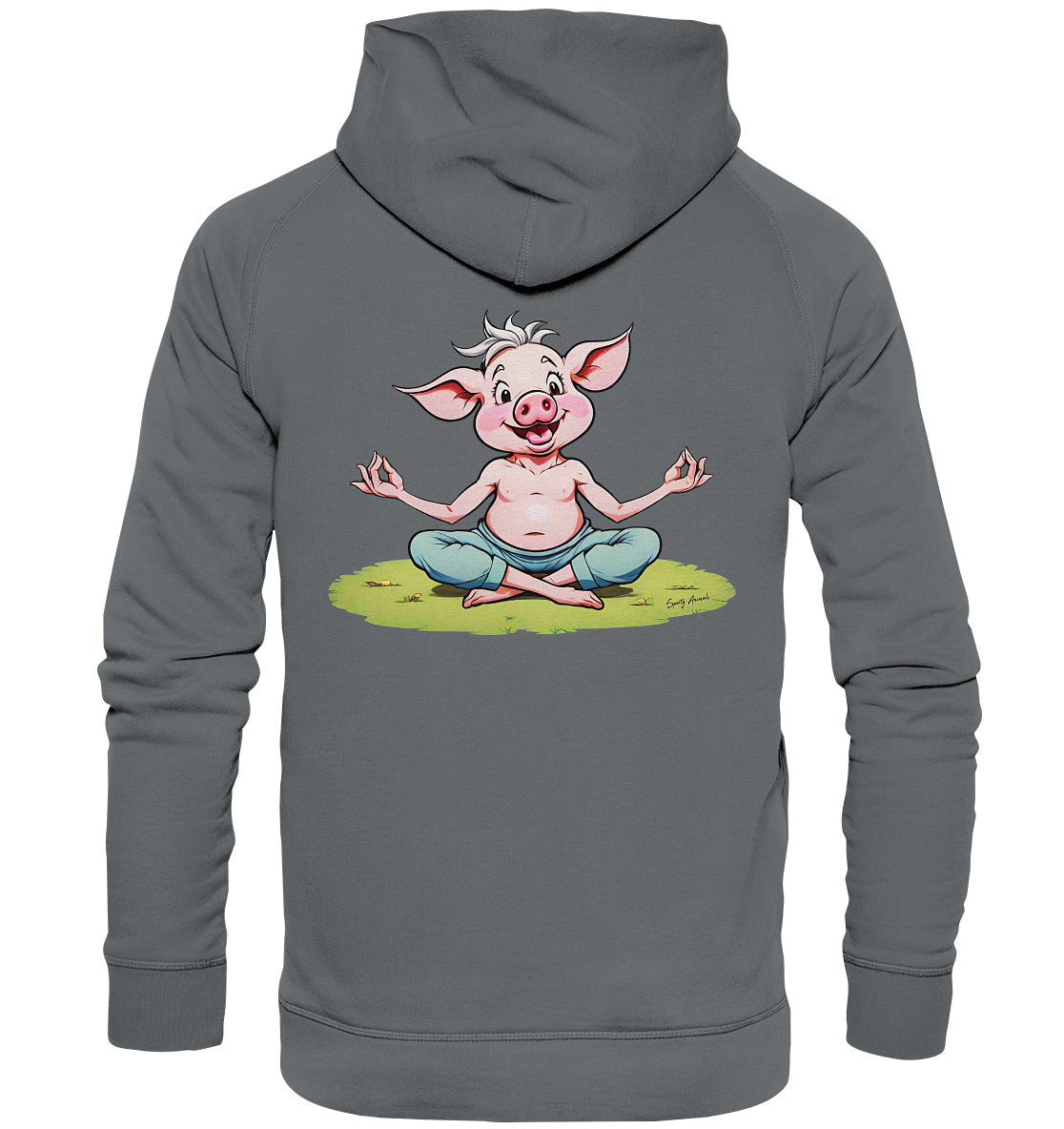 Yoga Pork - Basic Unisex Hoodie