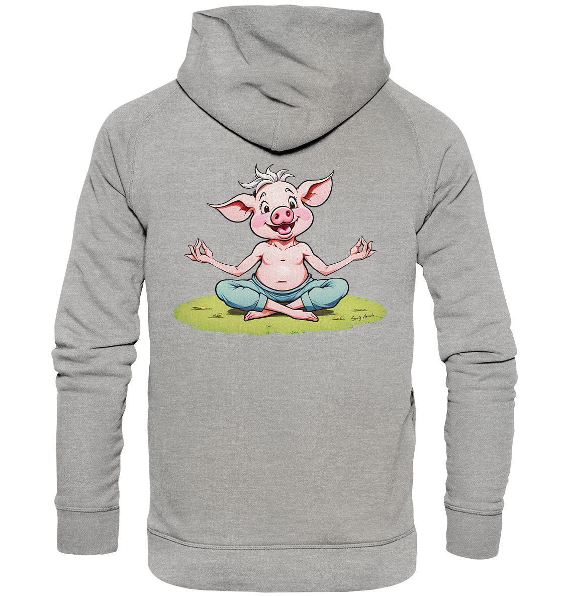 Yoga Pork - Basic Unisex Hoodie