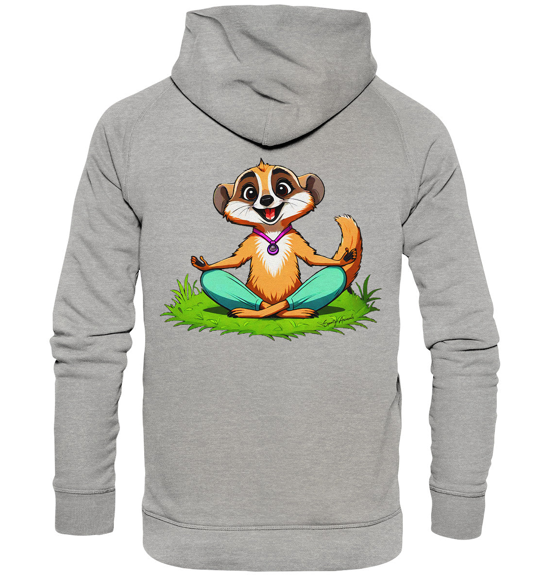 Yoga Meerkat - Basic Unisex Hoodie