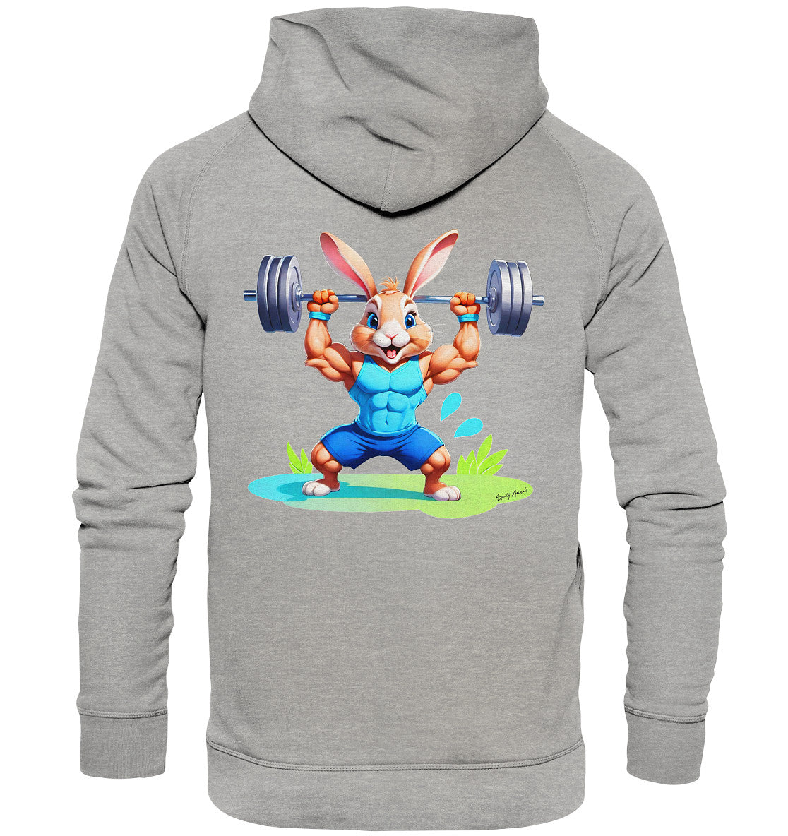 Fitness Bunny - Basic Unisex Hoodie