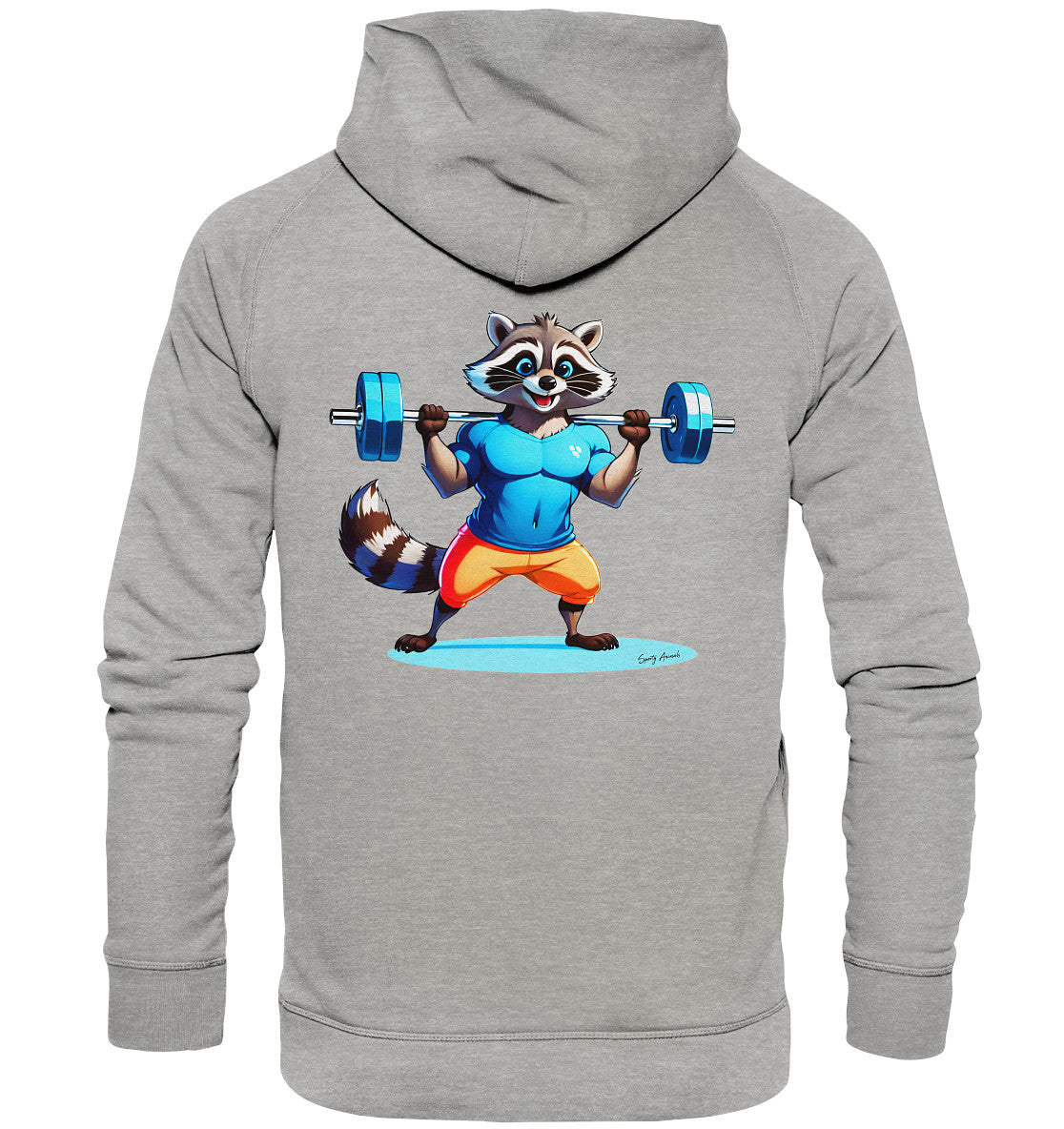 Fitness Raccoon - Basic Unisex Hoodie