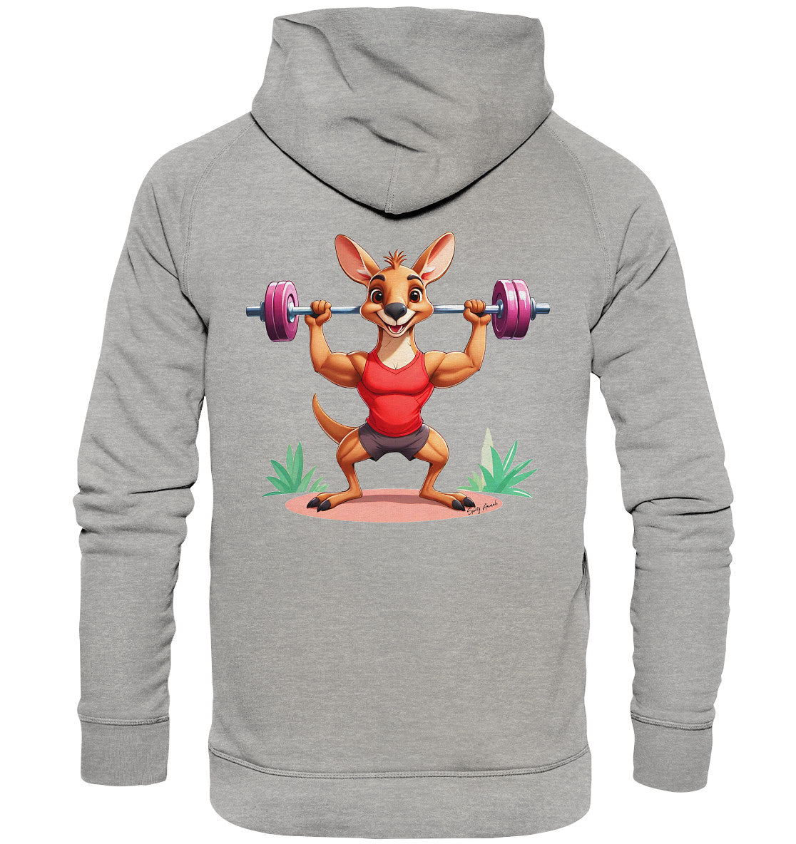 Fitness Kangaroo - Basic Unisex Hoodie