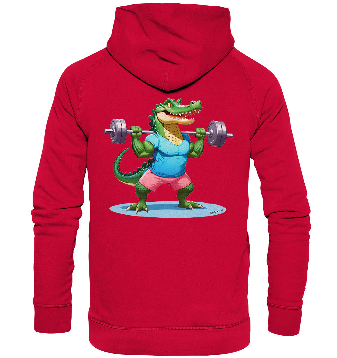 Fitness Crocodile - Basic Unisex Hoodie