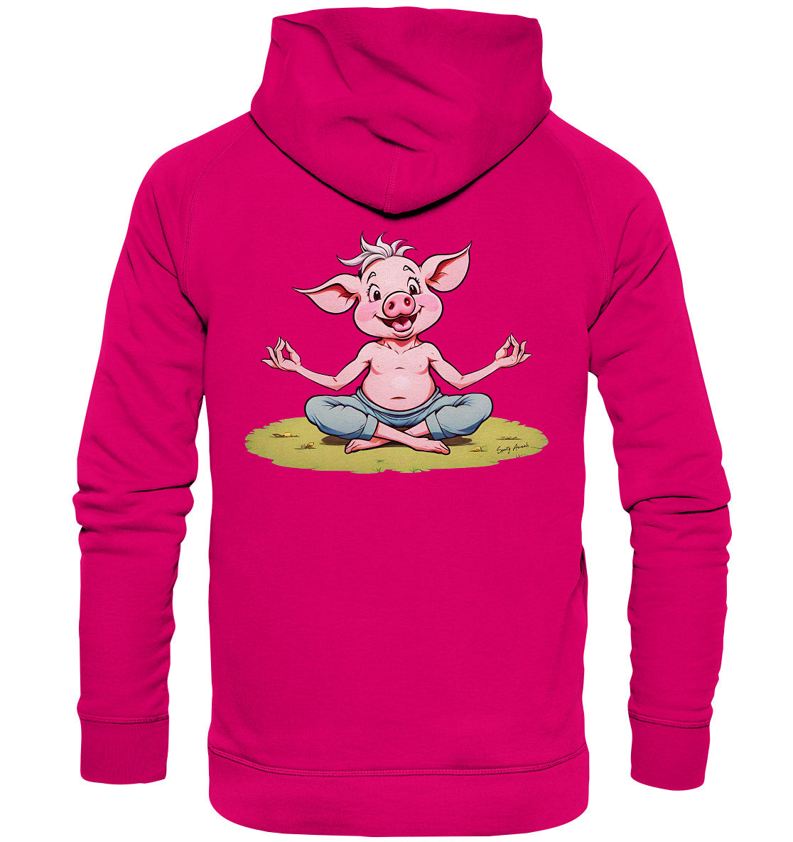 Yoga Pork - Basic Unisex Hoodie