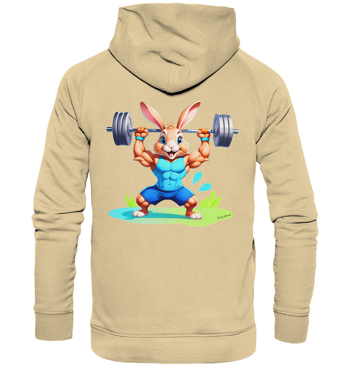 Fitness Bunny - Basic Unisex Hoodie