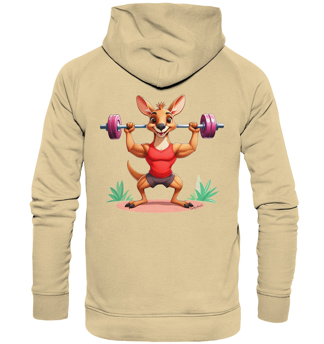 Fitness Kangaroo - Basic Unisex Hoodie